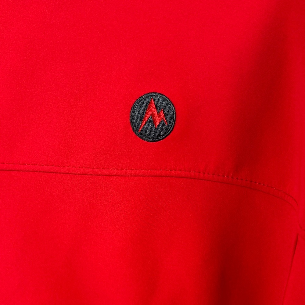 Marmot Men's Vibrant Red Performance Full Zip Front Pockets Jacket Size XXL - Picture 9 of 13